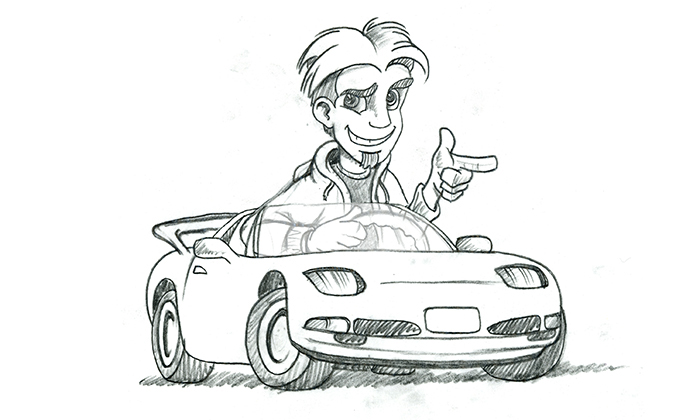 Teen Driving Mascots
