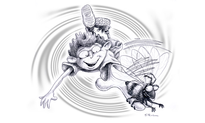 HoneyWord Character Development Sketches