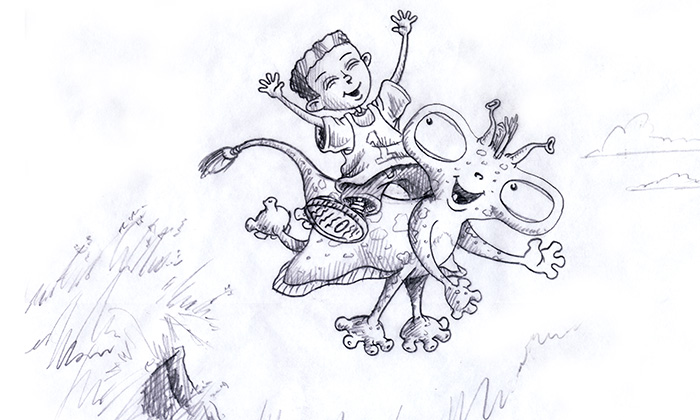HoneyWord Character Development Sketches