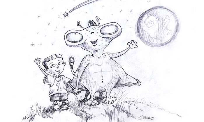HoneyWord Character Development Sketches