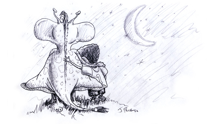 HoneyWord Character Development Sketches